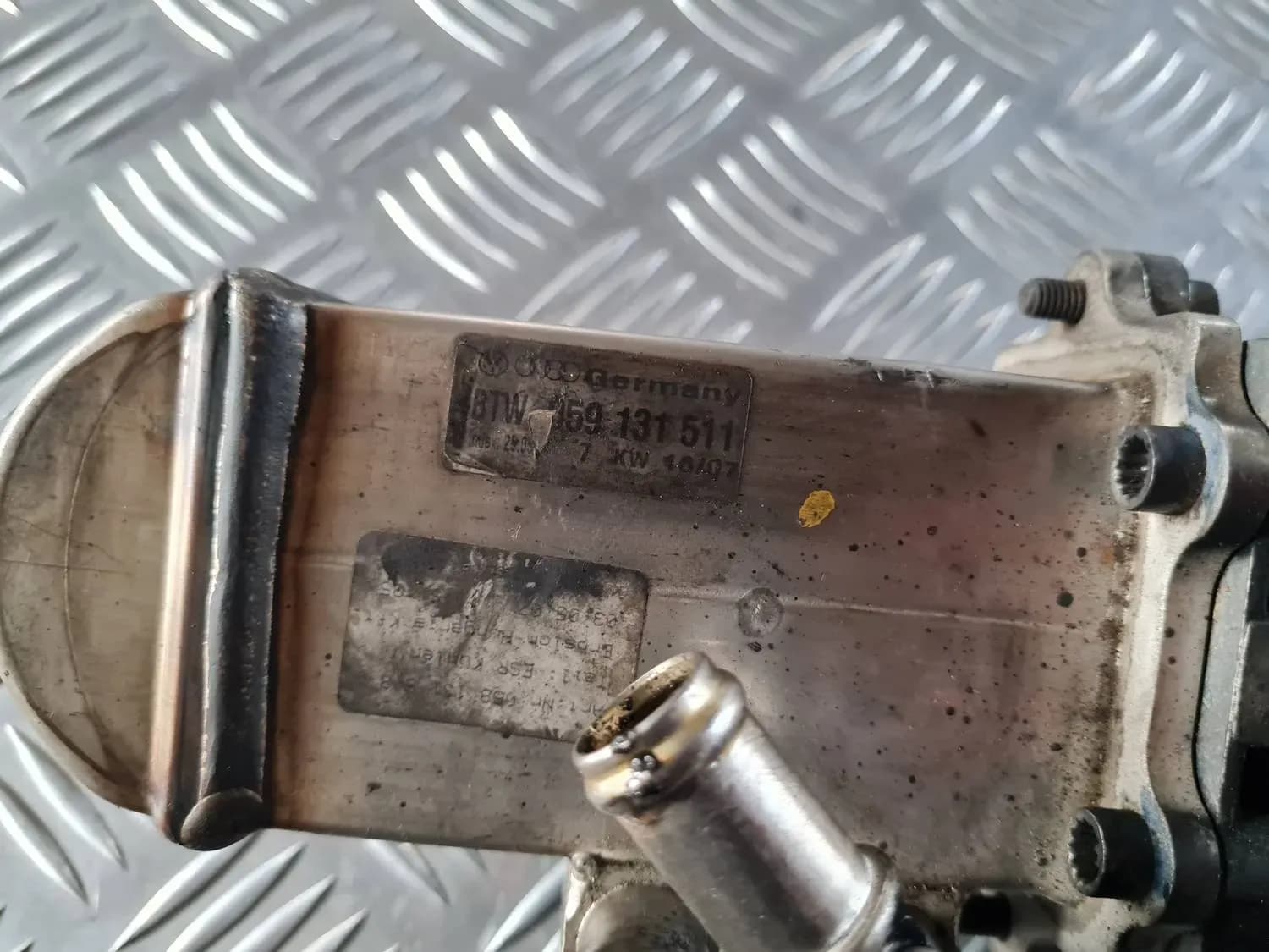 Refroidisseur de soupape EGR AUDI A6 2008 - foto 5