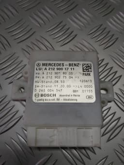 Unité de contrôle du capteur de stationnement MERCEDES BENZ E250 W212 2014