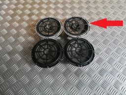 Haut-parleur de porte, bas CITROEN C4 2006